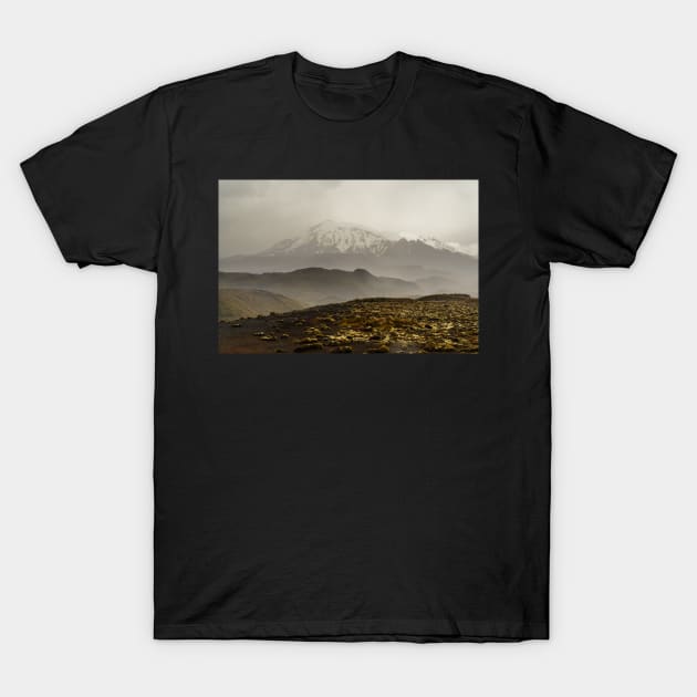 Mt Ruapehu T-Shirt by fotoWerner